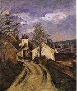 Paul Cezanne Dr Gachet's House at Auvers oil painting picture wholesale